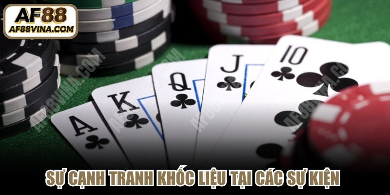 Sự cạnh tranh khốc liệu tại các sự kiện buộc nhà cái phải đổi mới liên tục